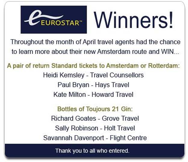 Eurostar Competition Winner