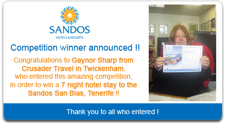 Sandos Competition Winner