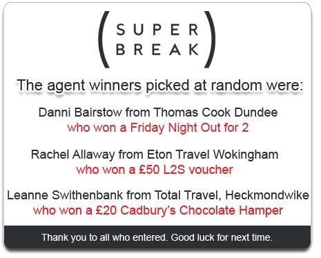 Super Break Competition Winner